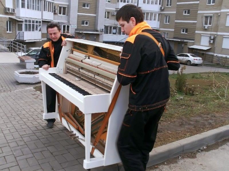 Перевозка пианино и рояля в Каменске-Уральском — цена от 851 руб., грузчики, упаковка — Мастер24